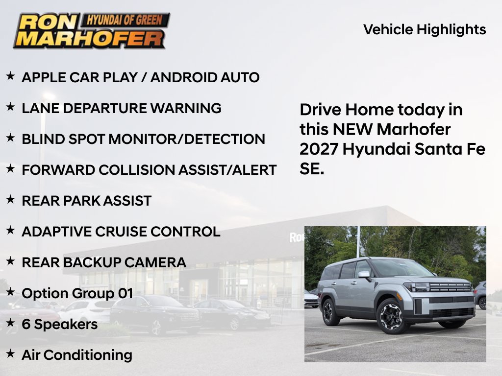 New 2027 Hyundai Santa Fe SE AWD/4WD image 13