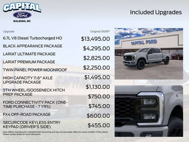 New 2026 Ford F250 Lariat w/ Black Appearance Package AWD/4WD image 5