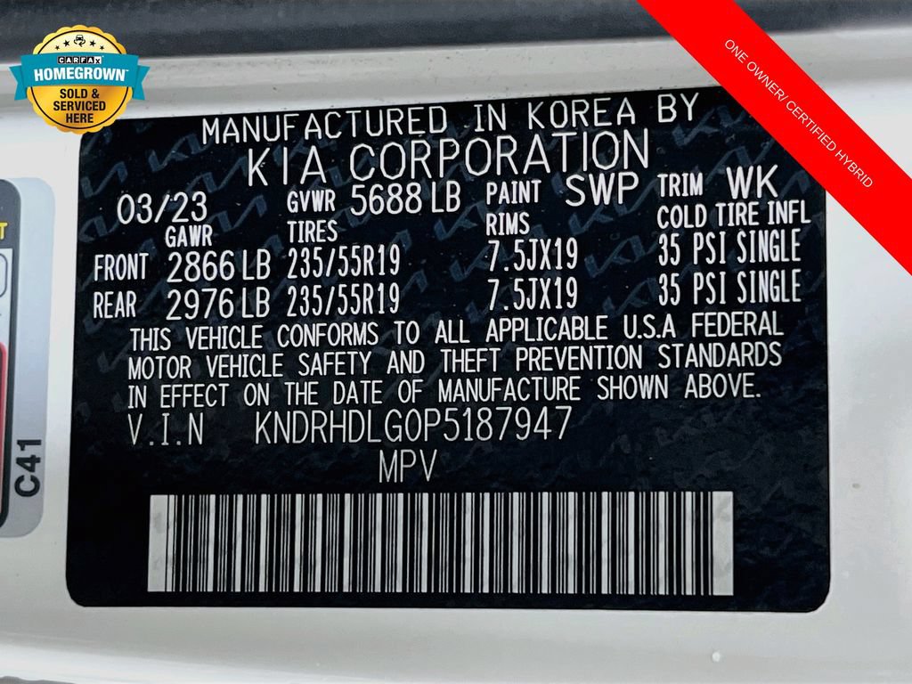 Certified 2023 Kia Sorento EX AWD/4WD image 13