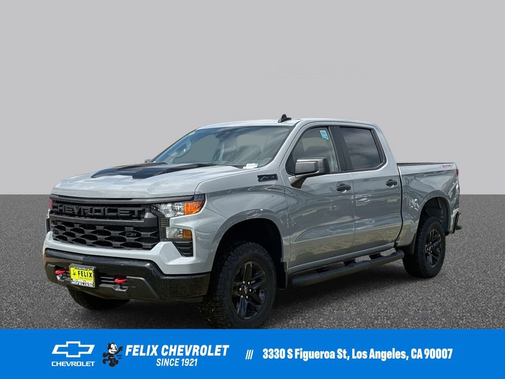 New 2025 Chevrolet Silverado 1500 Custom Trail Boss w/ LPO, Utility Wall Package