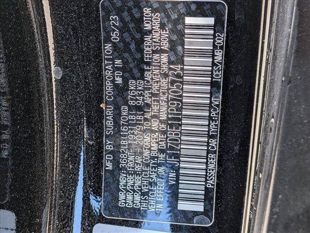 Used 2023 Subaru BRZ Limited w/ Popular Package #2 RWD image 20