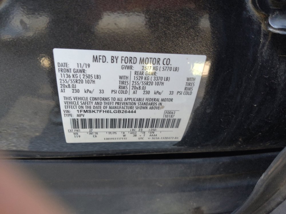 Used 2020 Ford Explorer Limited RWD image 33