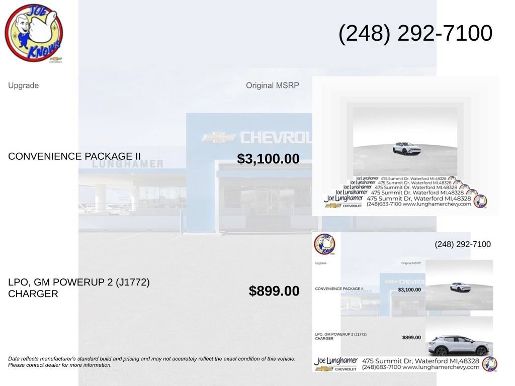 New 2026 Chevrolet Equinox EV LT w/ Convenience Package II FWD image 5