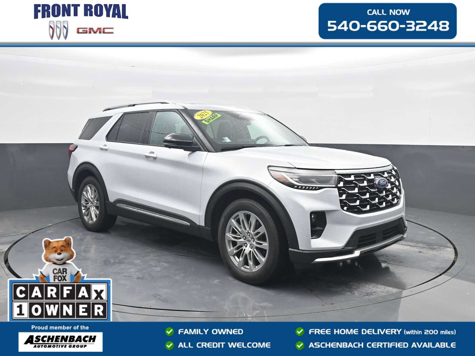 Used 2025 Ford Explorer Platinum RWD image 1