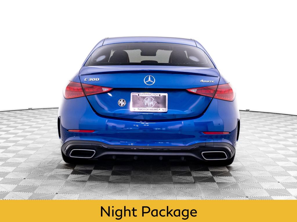 Used 2024 Mercedes-Benz C 300 4MATIC Sedan image 4