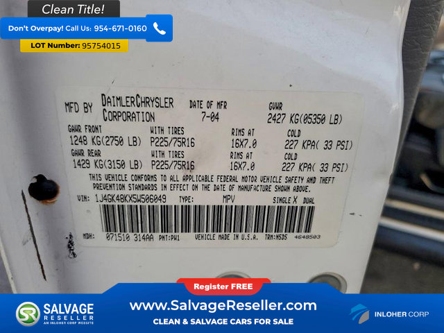 Used 2005 Jeep Liberty Sport image 16