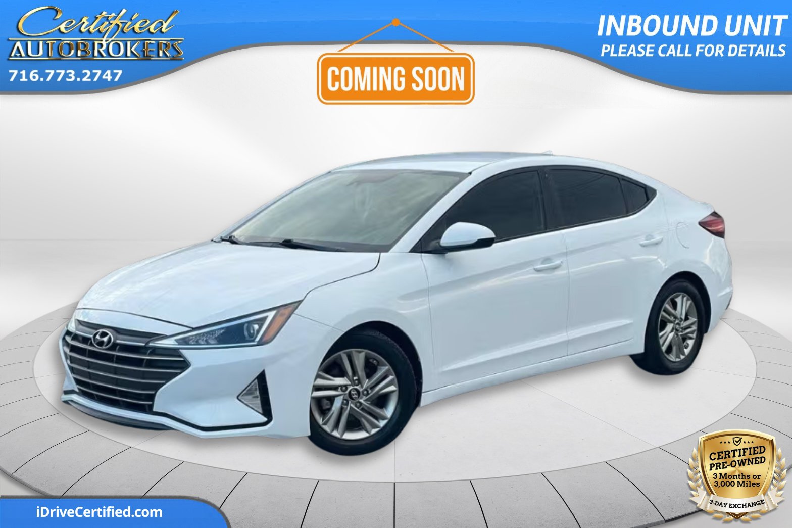 Used 2019 Hyundai Elantra SEL w/ Cargo Package