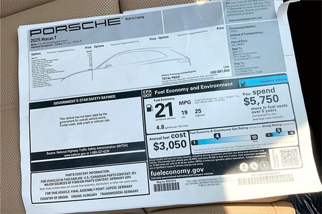 New 2025 Porsche Macan Turbo image 41