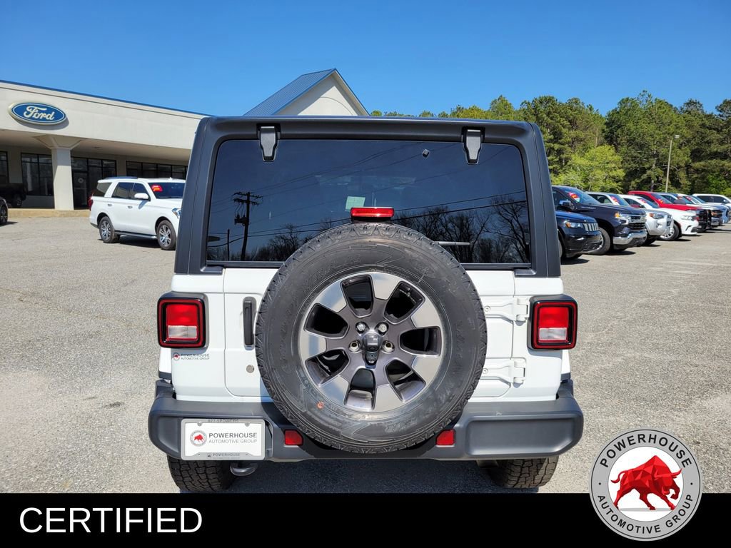Used 2020 Jeep Wrangler Unlimited Sahara image 5
