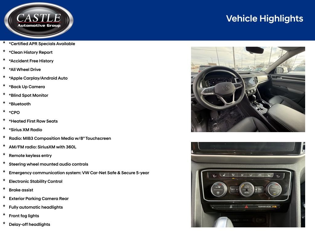 Used 2023 Volkswagen Atlas SE image 4