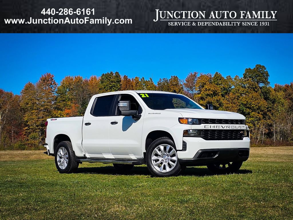 Used 2021 Chevrolet Silverado 1500 Custom w/ Custom Max Trailering Package