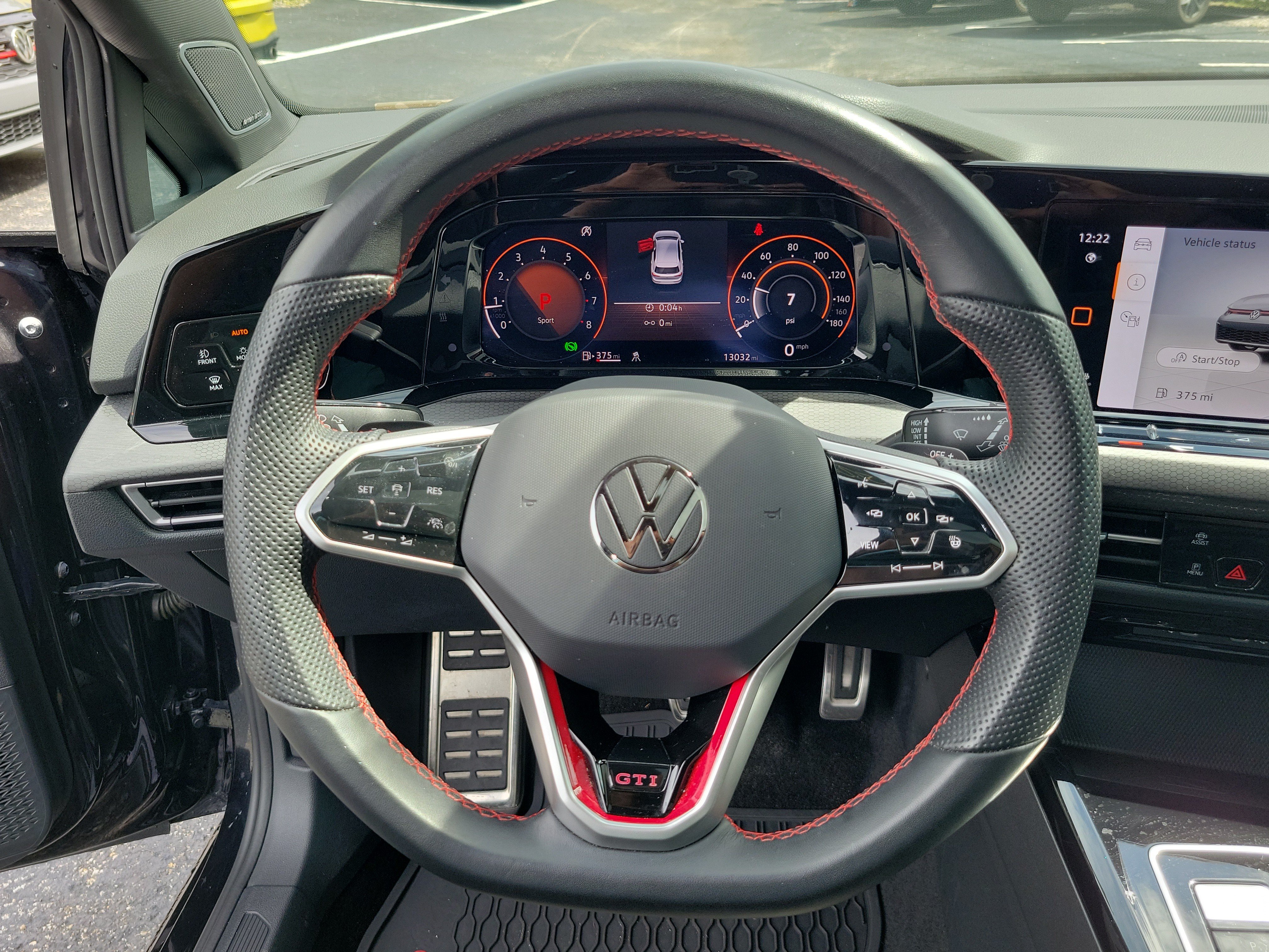 Certified 2023 Volkswagen GTI SE w/ Black Wheel Package FWD image 23