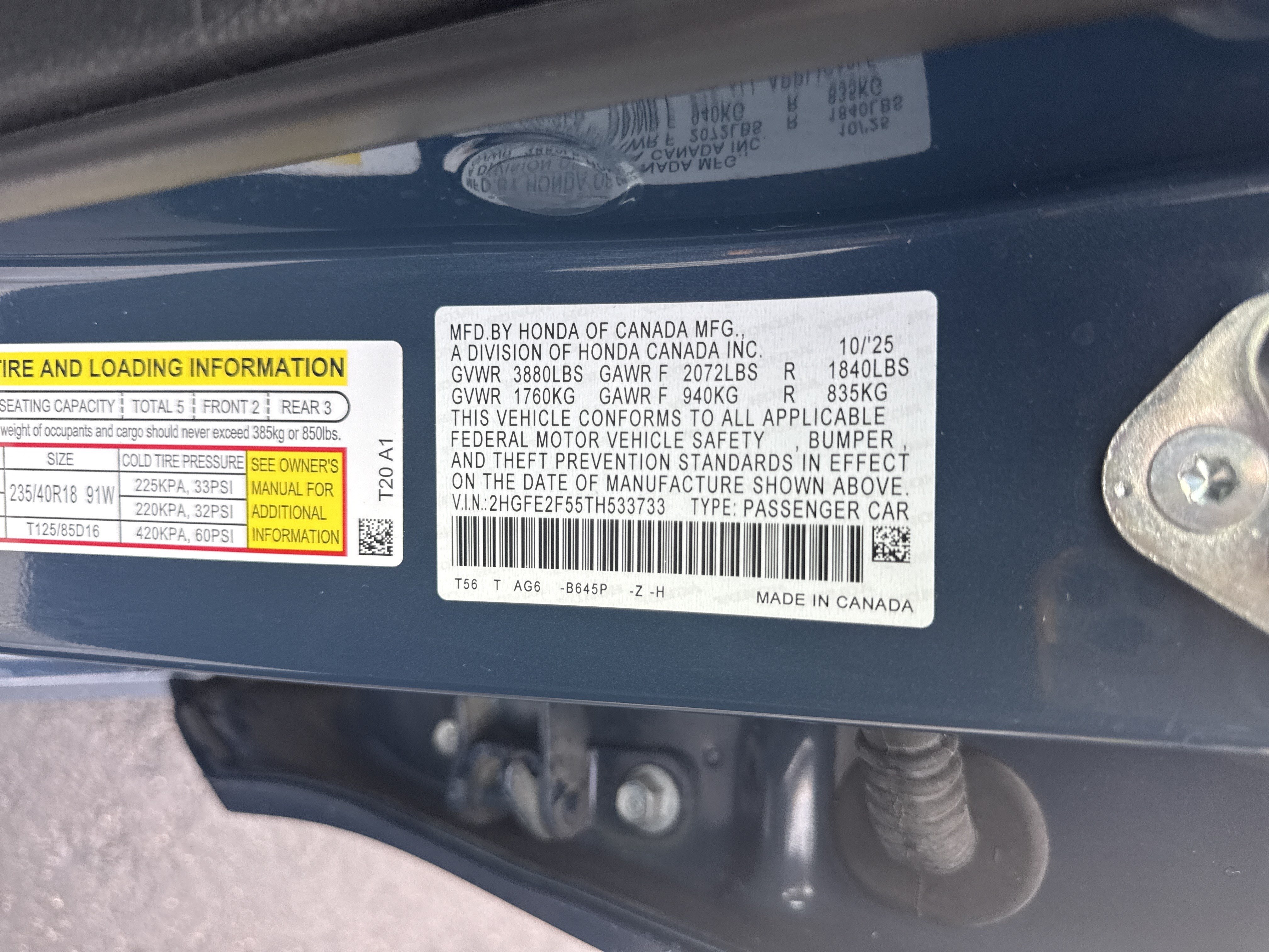 Used 2026 Honda Civic Sport image 34