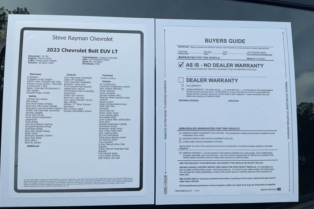 Certified 2023 Chevrolet Bolt EUV LT w/ Driver Confidence Package FWD image 26