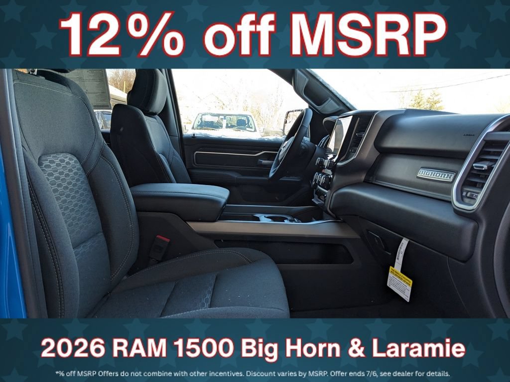 New 2026 RAM 1500 Big Horn w/ Night Edition AWD/4WD image 19