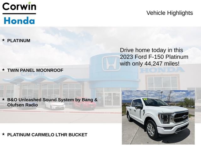 Used 2023 Ford F150 Platinum AWD/4WD image 6