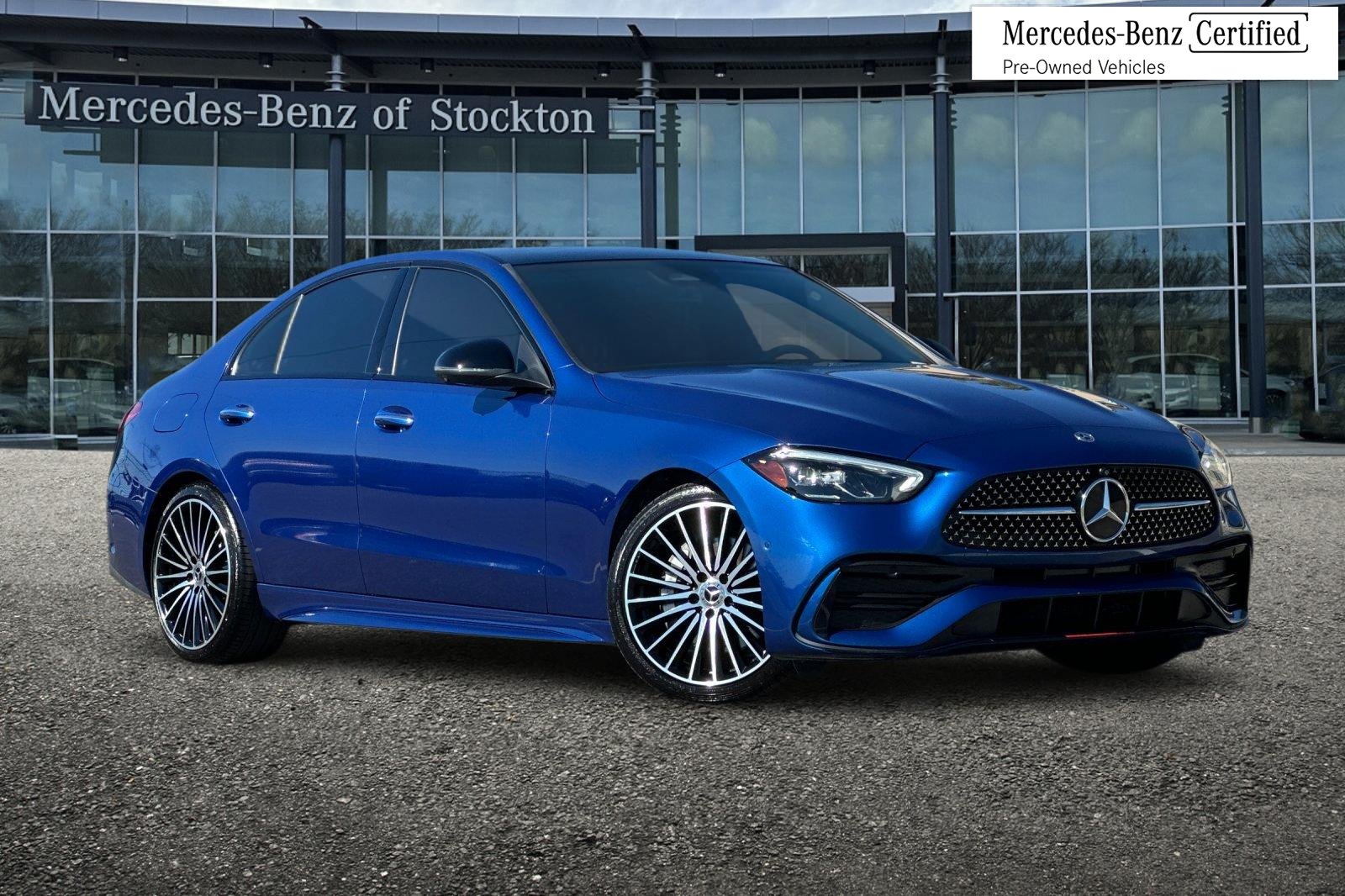 Certified 2022 Mercedes-Benz C 300 Sedan w/ AMG Line w/ Night Package image 1