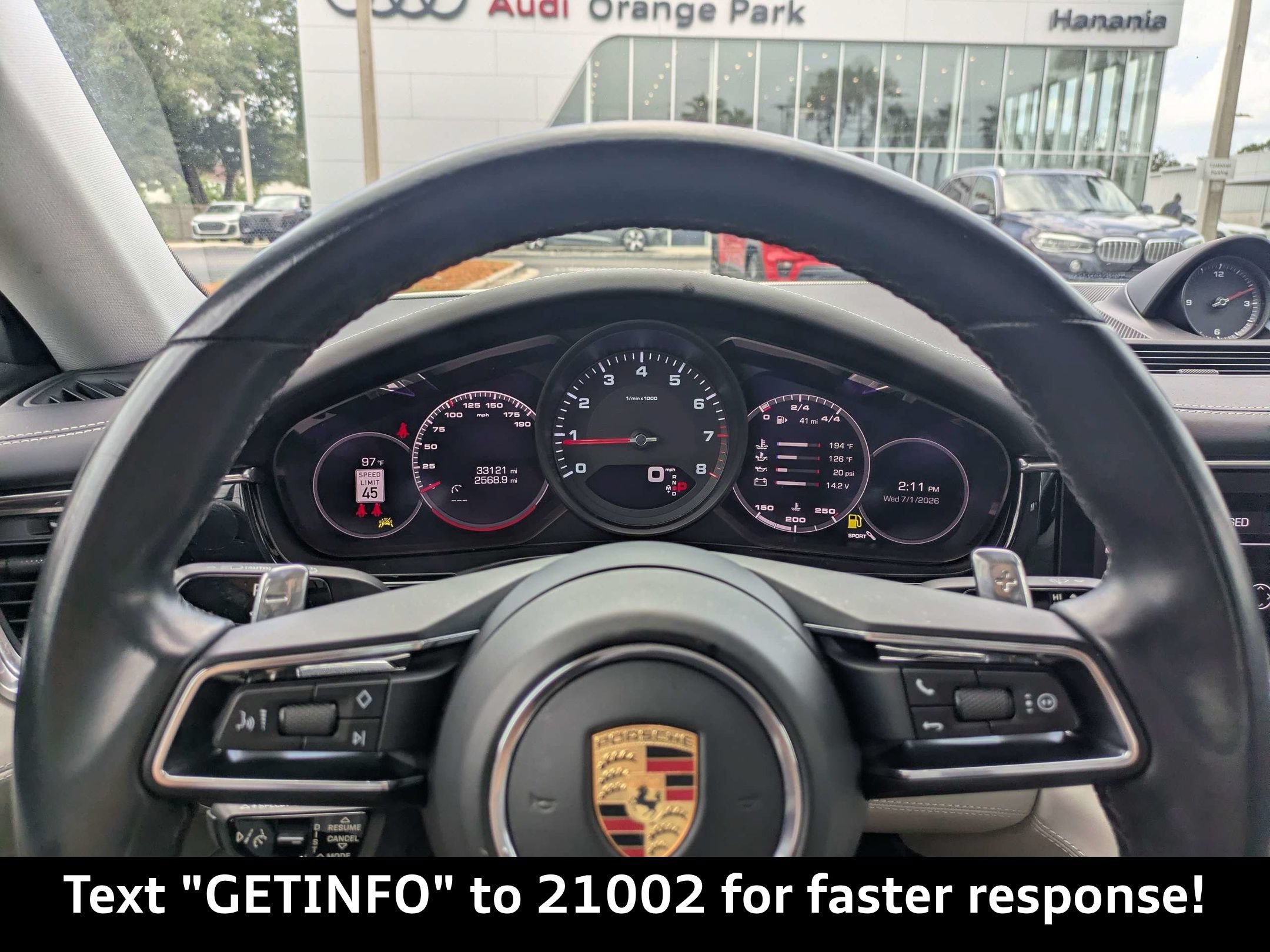 Used 2021 Porsche Panamera 4 w/ Premium Package AWD/4WD image 30