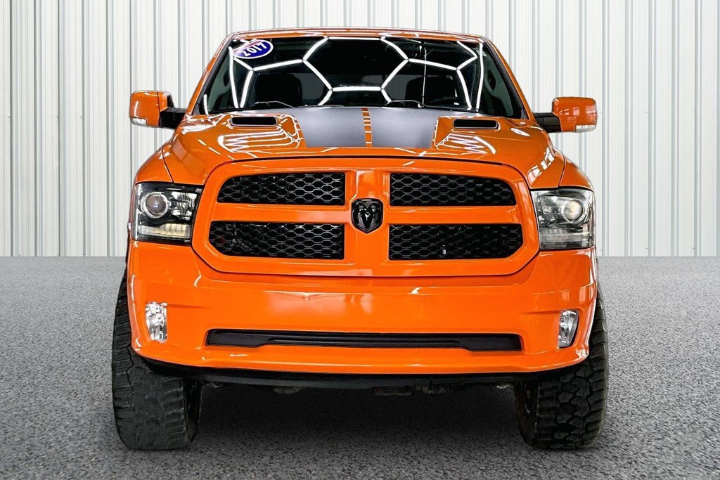 Used 2017 RAM 1500 Sport w/ Ignition Orange Sport Package AWD/4WD image 2