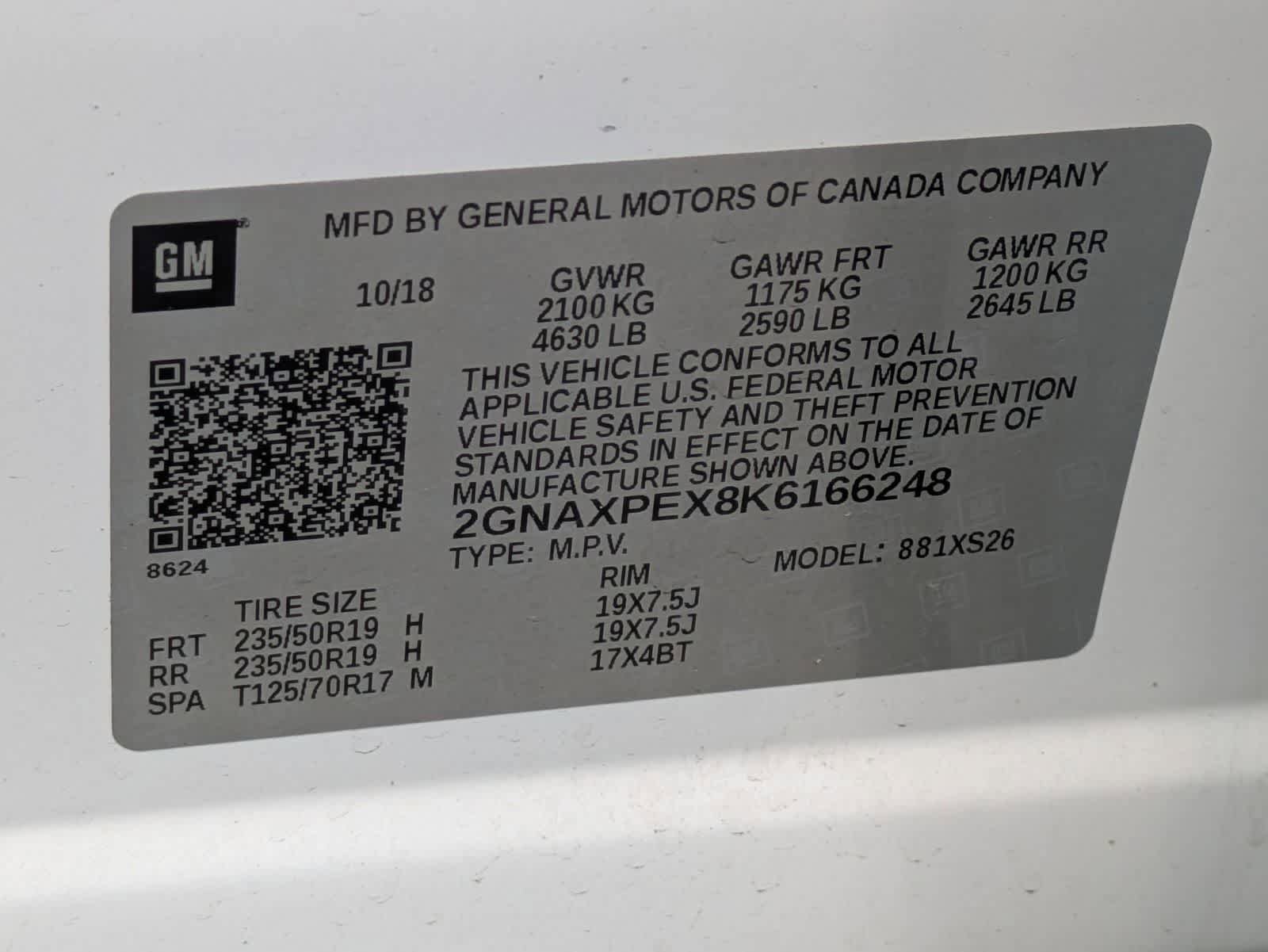 Used 2019 Chevrolet Equinox Premier FWD image 11
