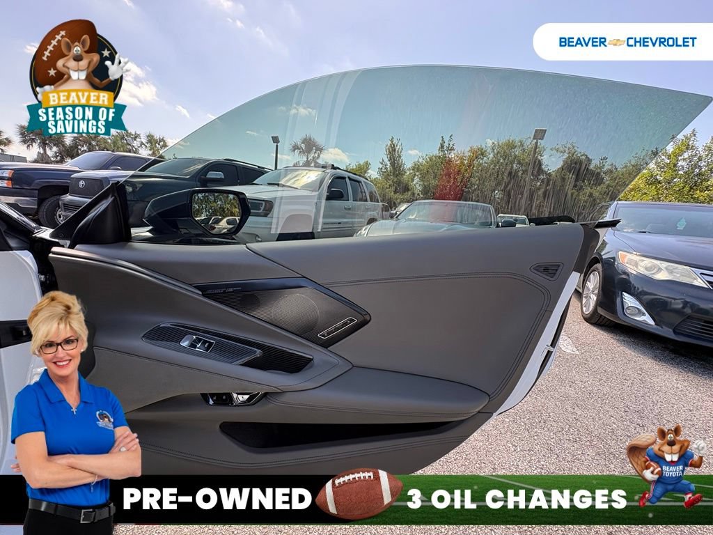 Used 2025 Chevrolet Corvette Stingray Premium Conv w/ Z51 Performance Package RWD image 29
