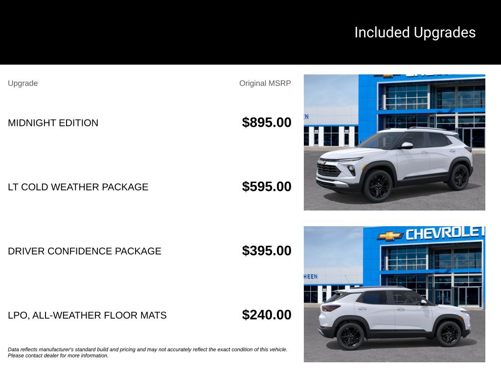 New 2026 Chevrolet TrailBlazer LT w/ Midnight Edition AWD/4WD image 5