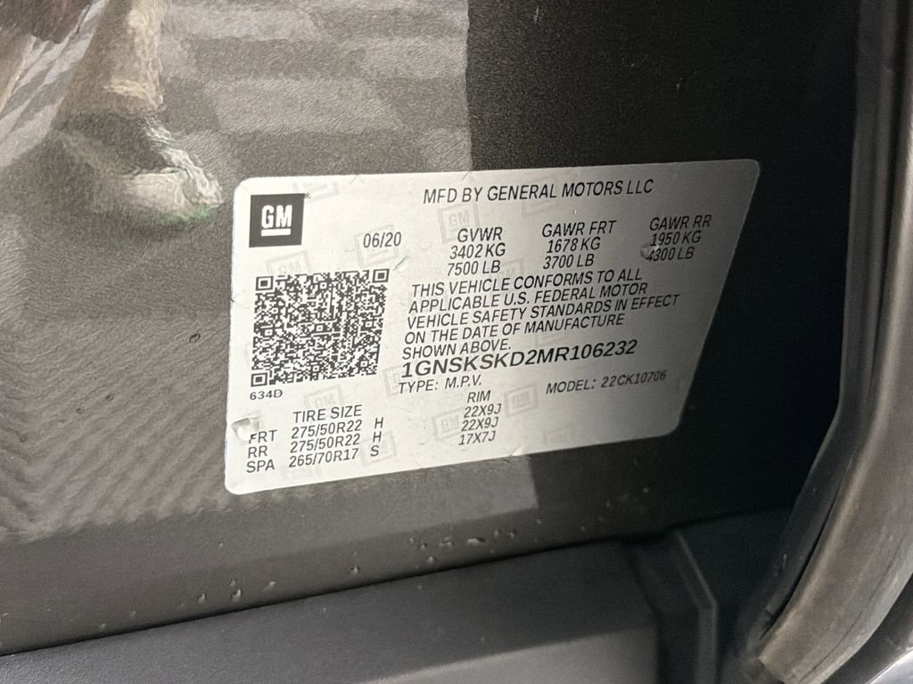 Used 2021 Chevrolet Tahoe Premier w/ Premium Package image 34