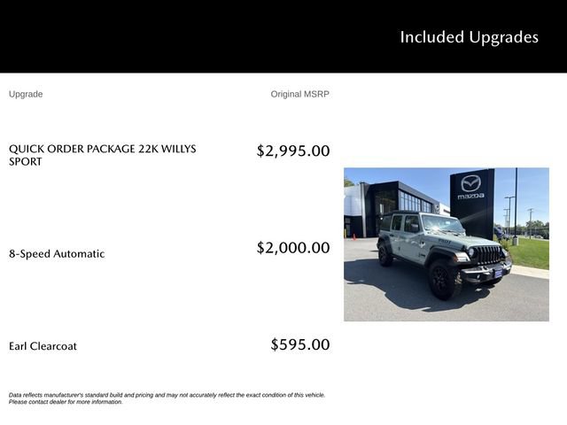 Used 2023 Jeep Wrangler Unlimited Sport AWD/4WD image 5