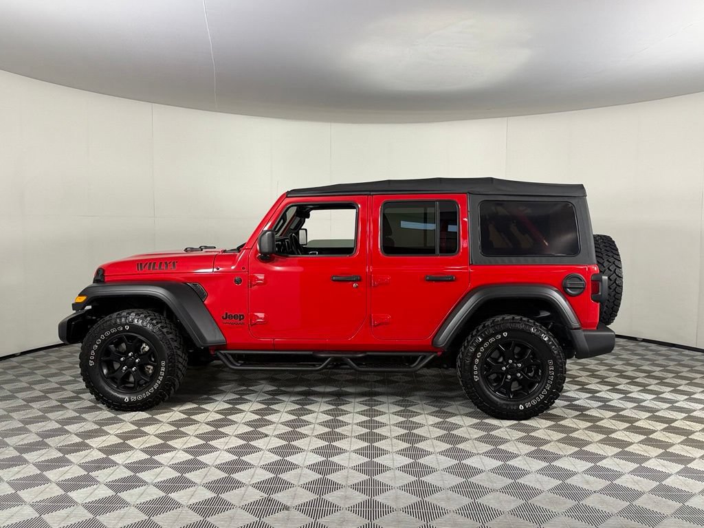 Used 2021 Jeep Wrangler Unlimited Sport AWD/4WD image 11