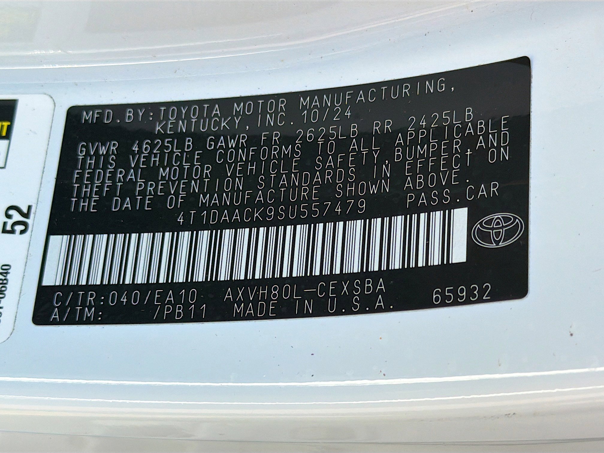 Used 2025 Toyota Camry SE image 42