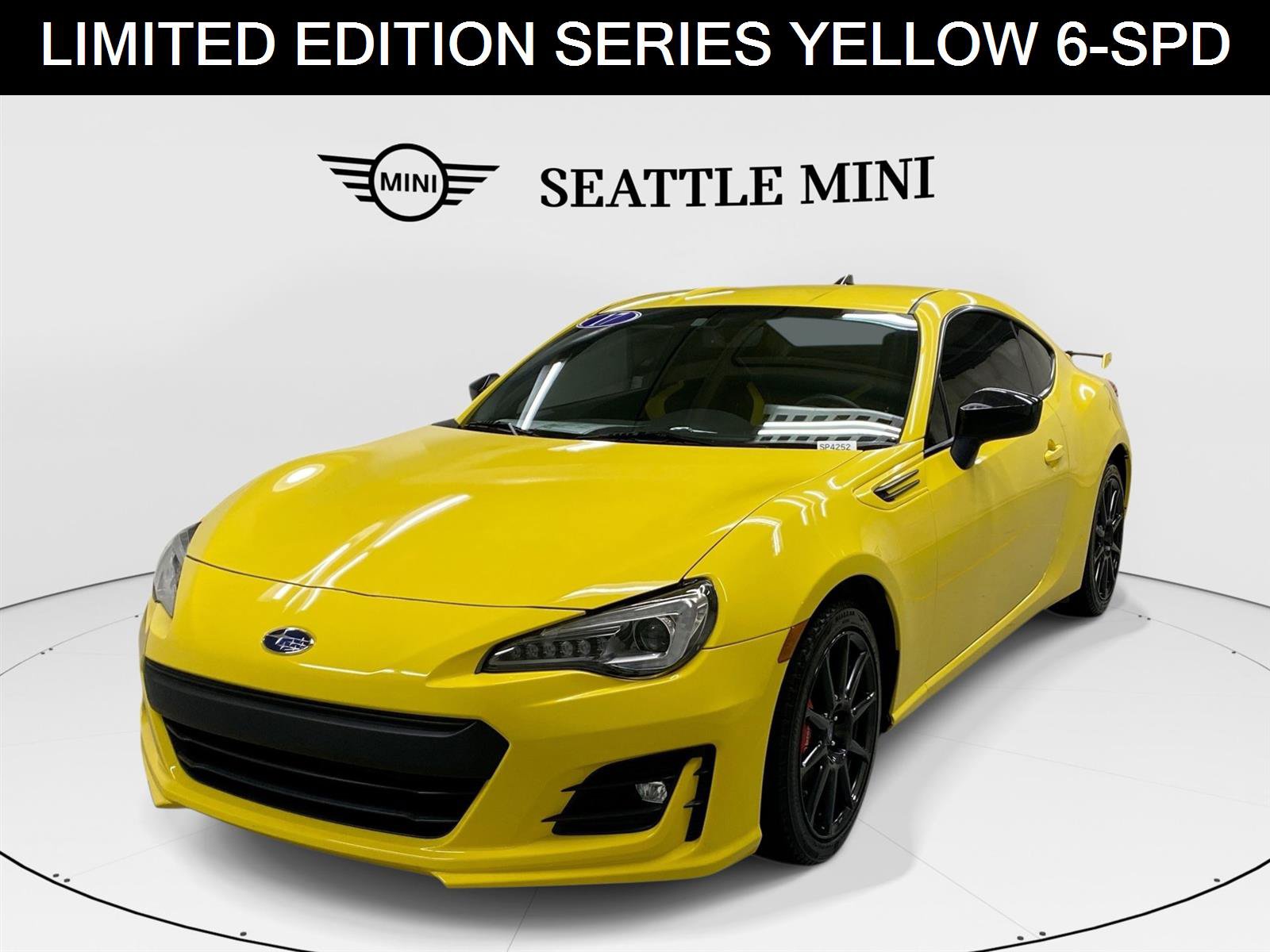 Used 2017 Subaru BRZ Series.Yellow