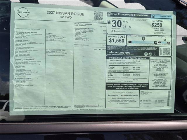 New 2027 Nissan Rogue SV FWD image 16