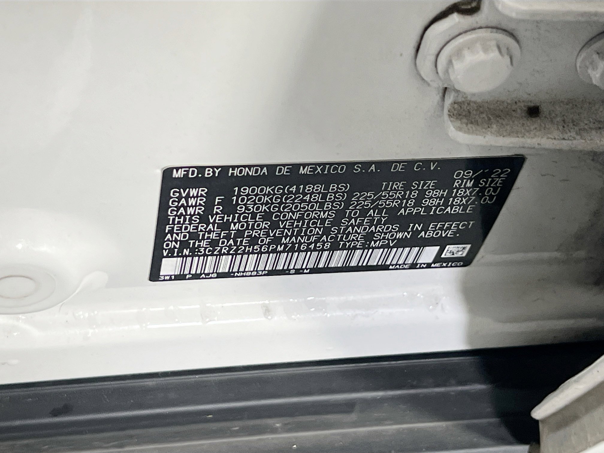 Used 2023 Honda HR-V Sport image 29