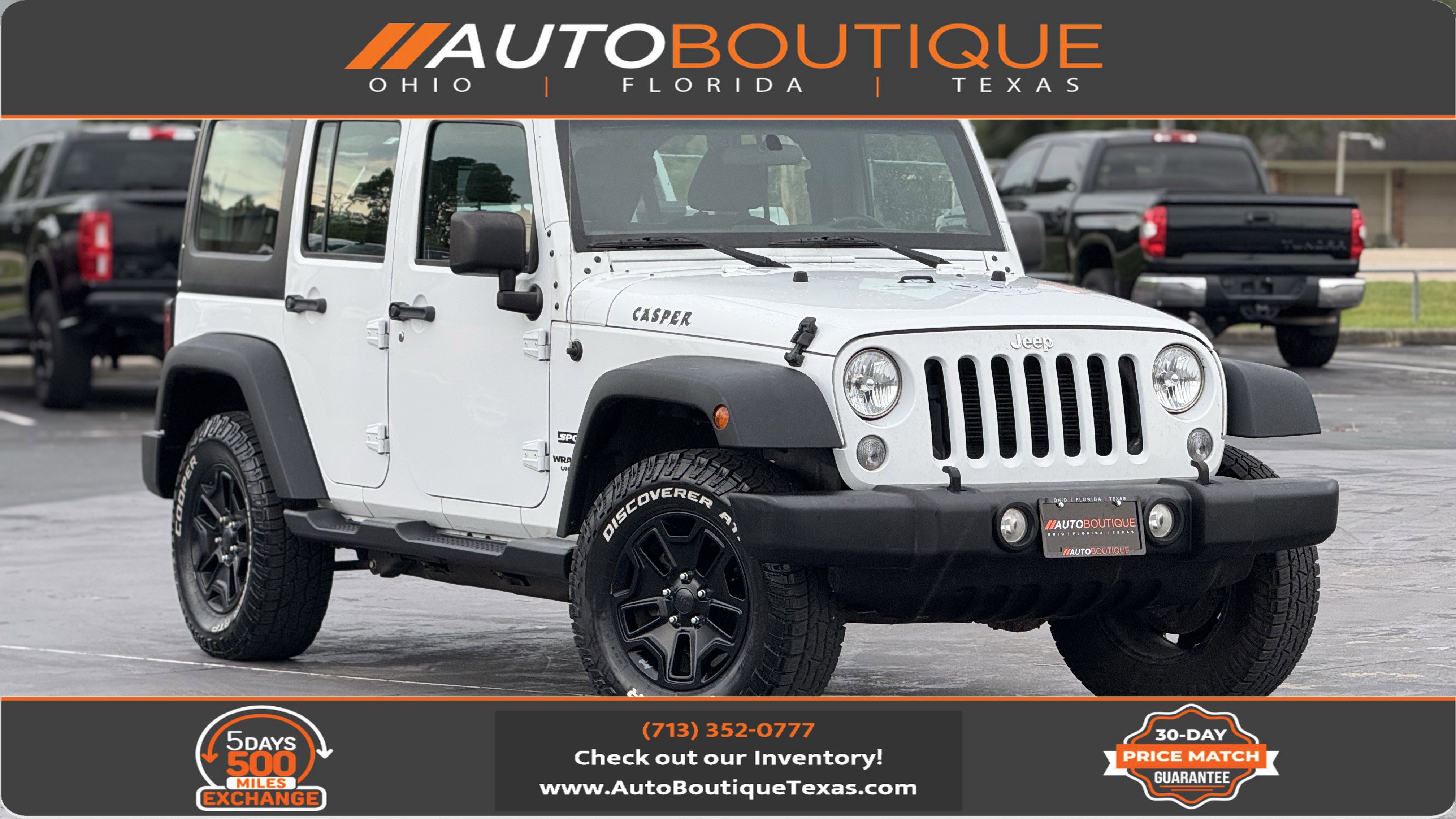 Used 2017 Jeep Wrangler Unlimited Sport