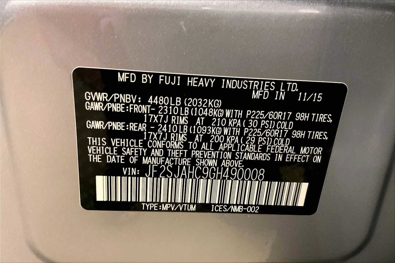 Used 2016 Subaru Forester 2.5i Limited image 33