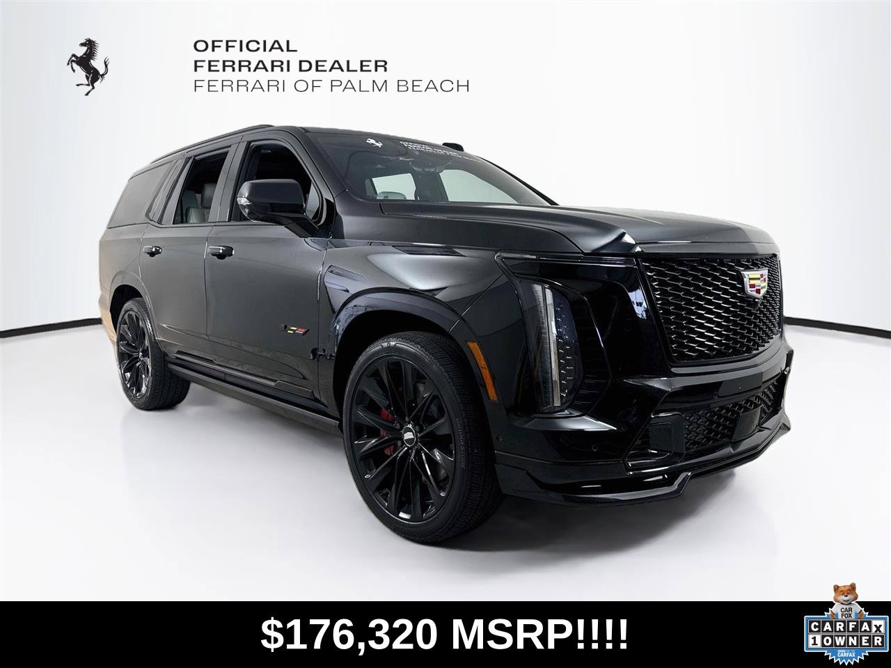Used 2025 Cadillac Escalade V w/ LPO, ONYX Package AWD/4WD image 1