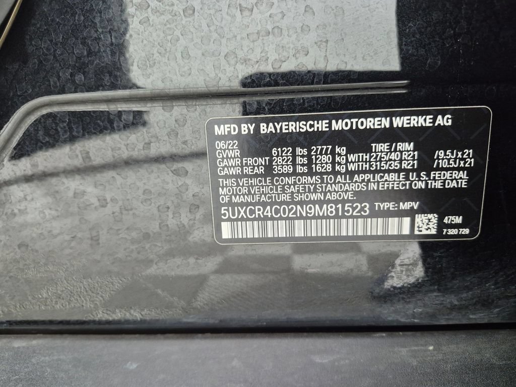 Used 2022 BMW X5 sDrive40i w/ Premium Package RWD image 33