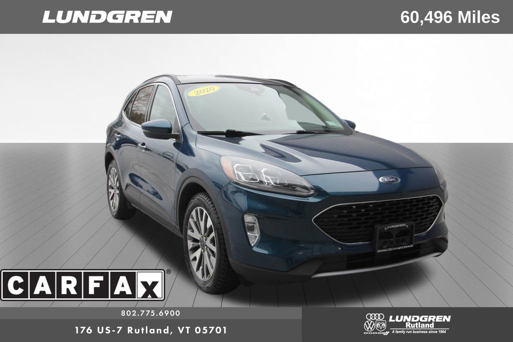 Used 2020 Ford Escape Titanium w/ Titanium Premium Package 2.0 image 1