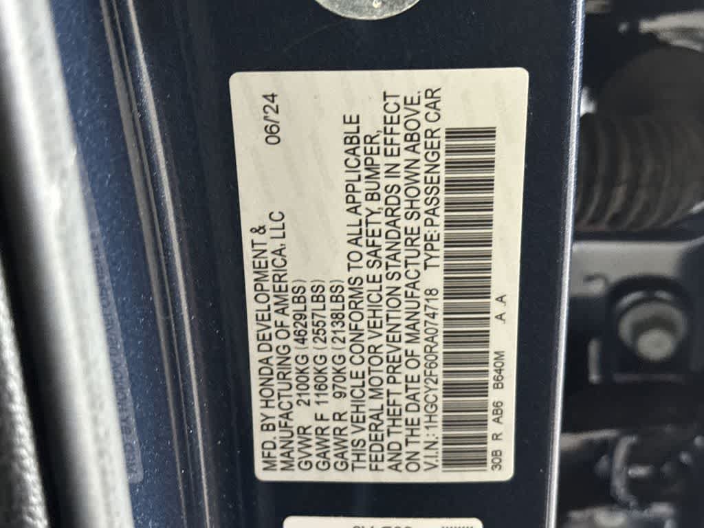 Used 2024 Honda Accord EX-L image 28