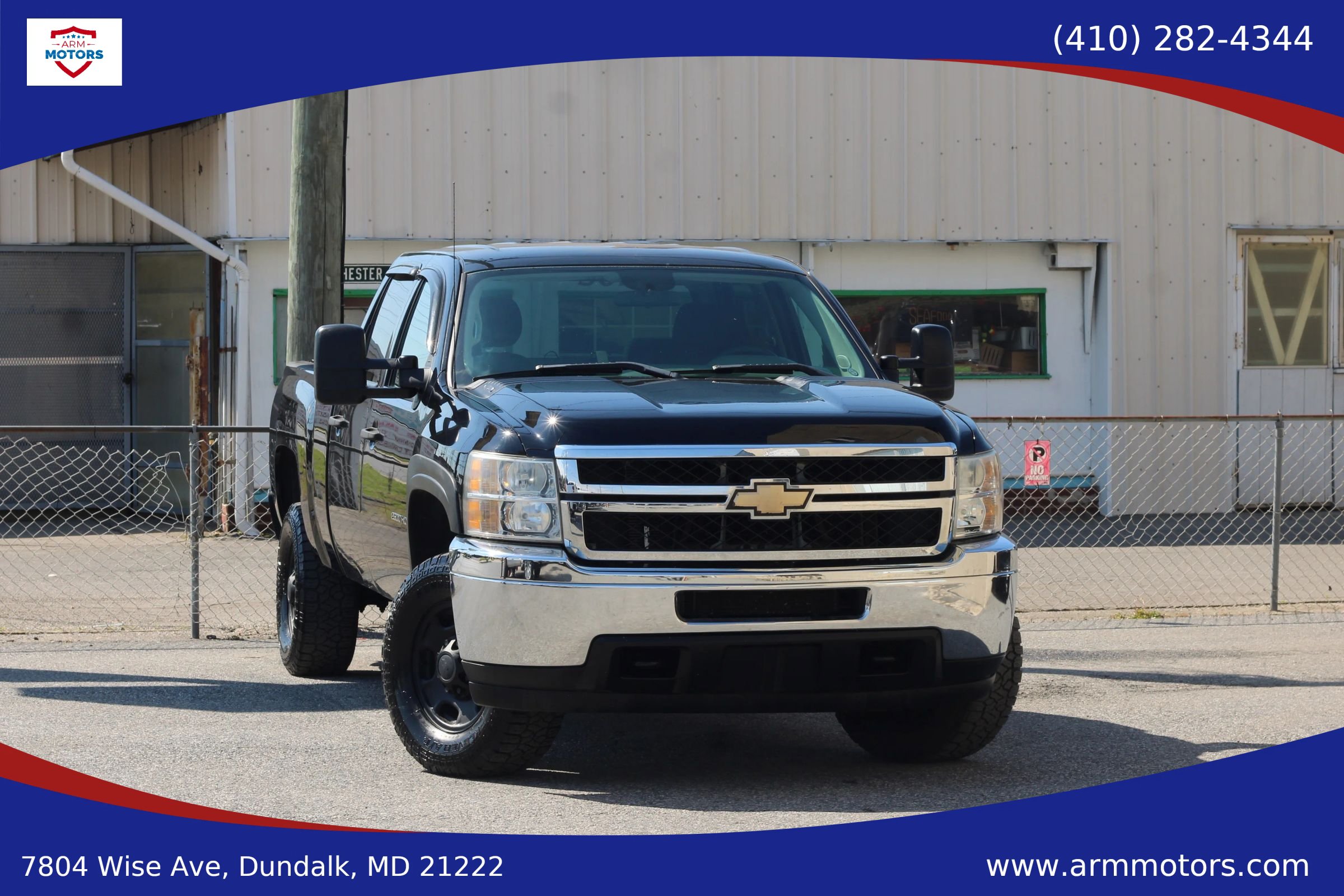 Used 2011 Chevrolet Silverado 2500 W/T w/ Snow Plow Prep Package AWD/4WD image 1