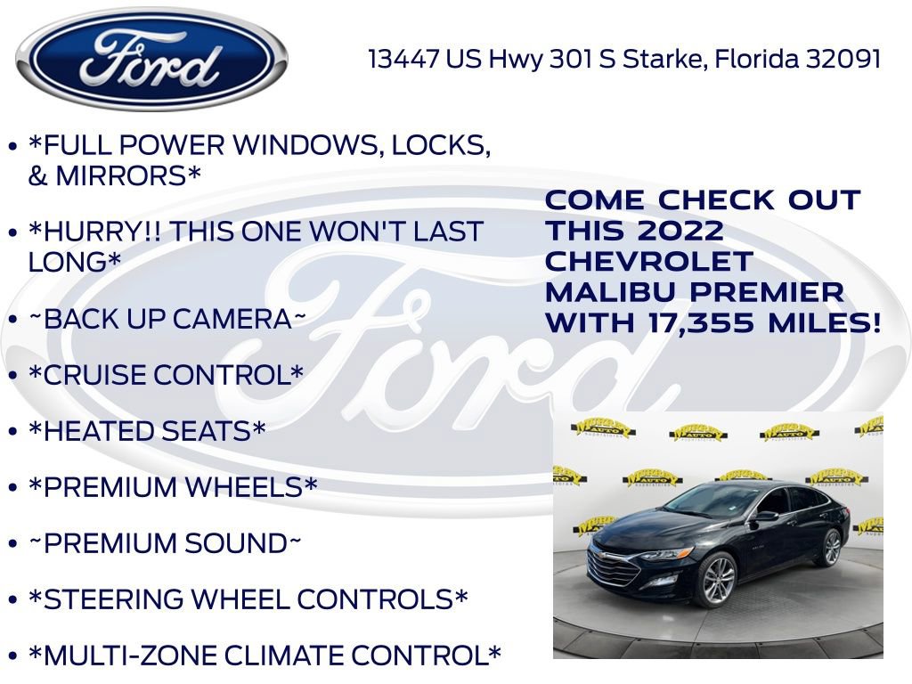 Used 2022 Chevrolet Malibu Premier image 10
