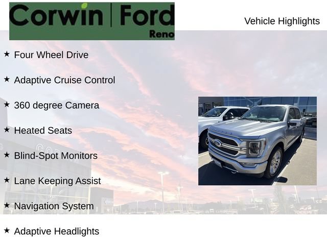 Used 2022 Ford F150 Limited AWD/4WD image 7