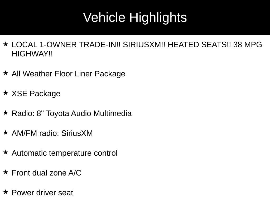 Used 2025 Toyota Corolla XSE FWD image 33
