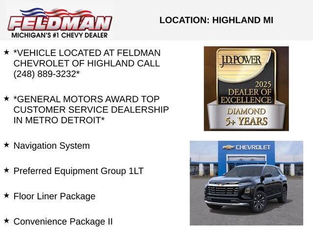 New 2027 Chevrolet Equinox LT w/ Convenience Package II FWD image 3