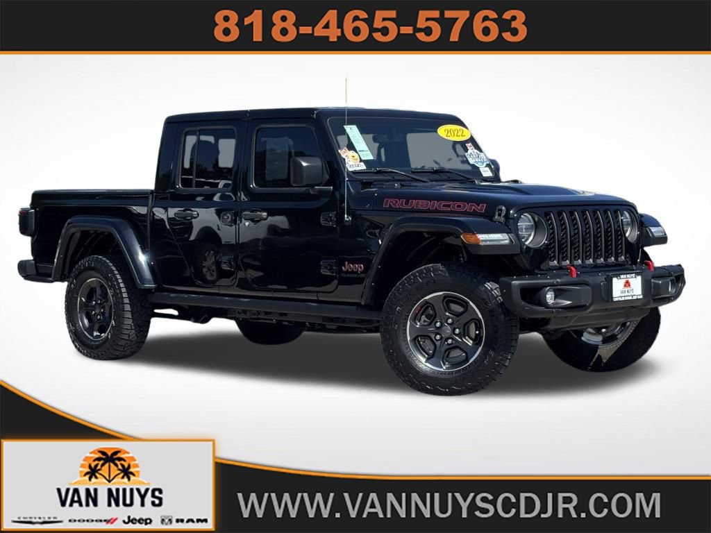 Used 2022 Jeep Gladiator Rubicon w/ LED Lighting Group