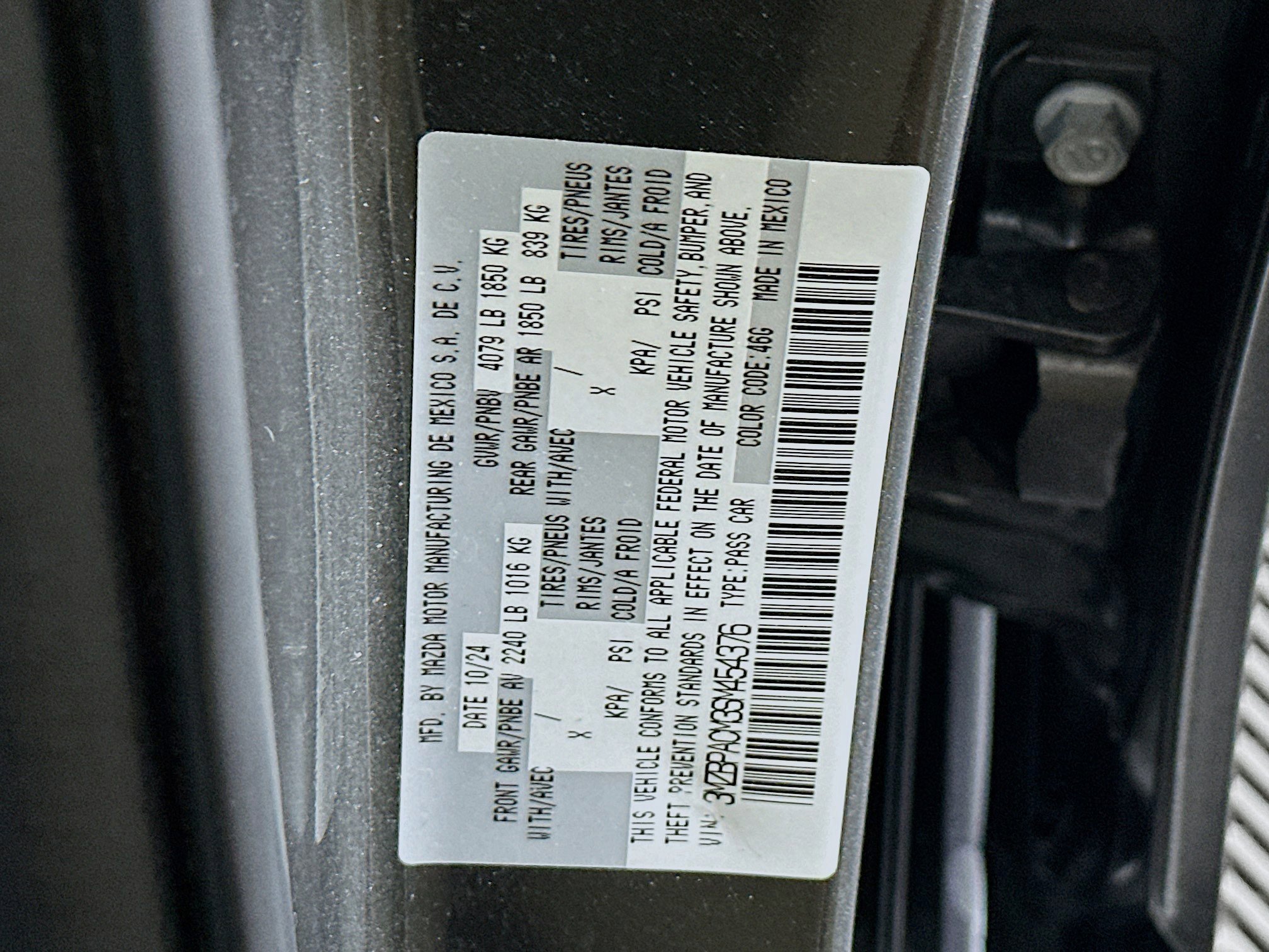 Used 2025 MAZDA MAZDA3 s image 12