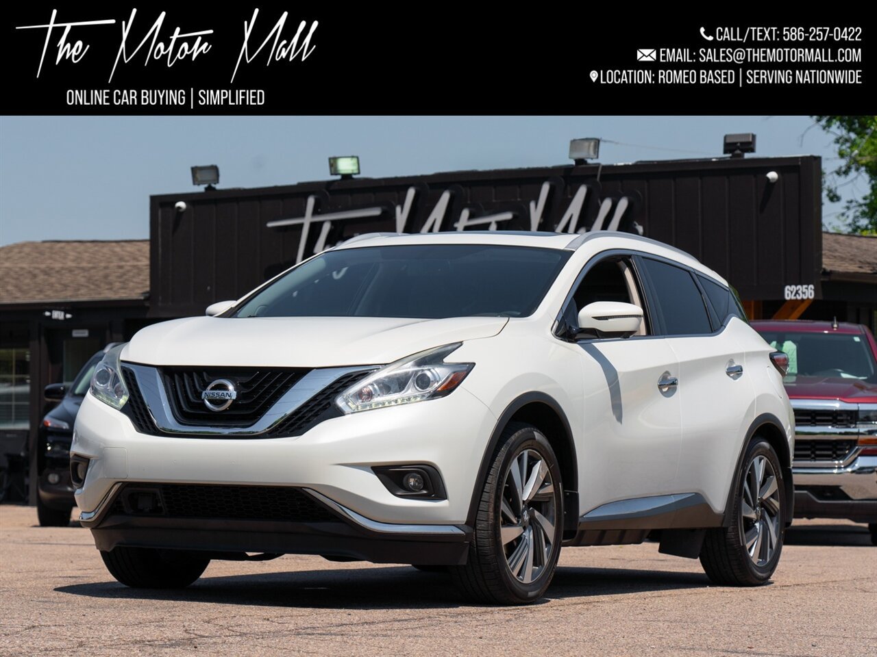 Used 2016 Nissan Murano Platinum w/ Platinum Technology Package