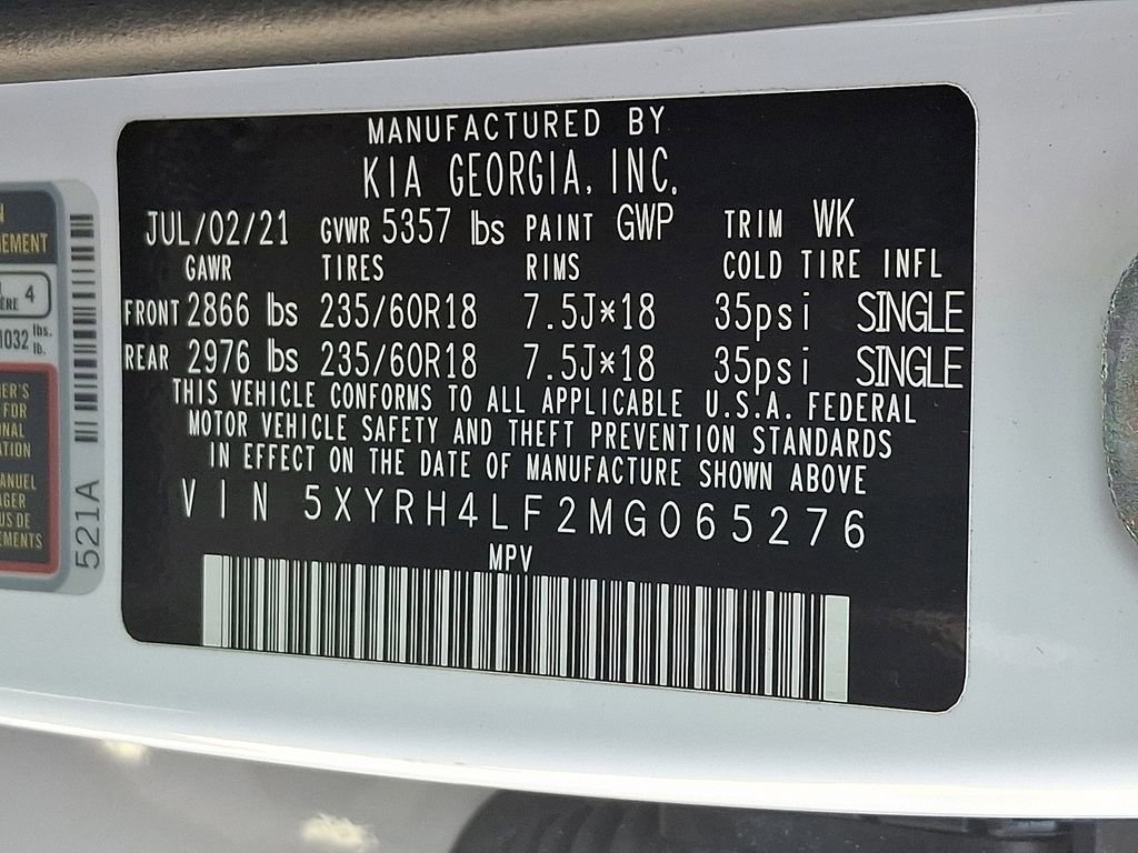 Used 2021 Kia Sorento EX FWD image 25