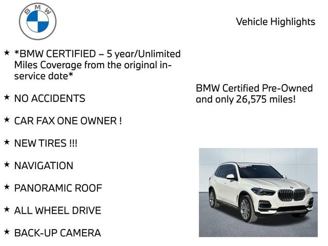 Certified 2023 BMW X5 xDrive40i w/ Premium Package image 11