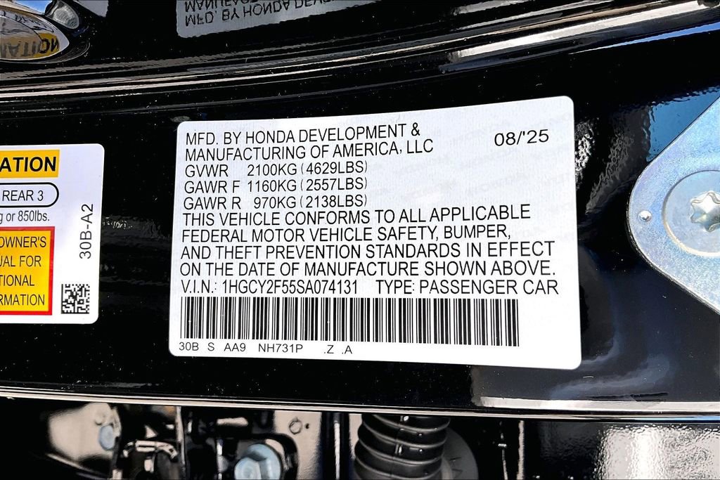 New 2025 Honda Accord Sport image 8